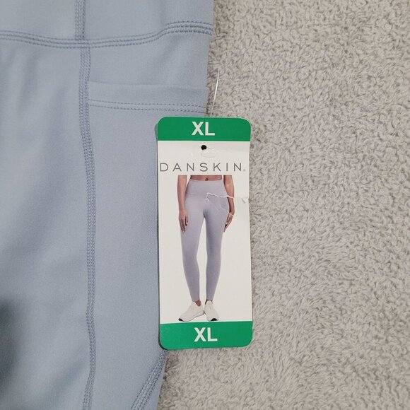 NEW Danskin Womens XL High Rise Brushed Leggings Recycled Polyester & Spandex - Picture 7 of 9